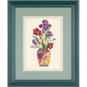 **-Elegant Floral Crewel Embroidery Kit-** ##-Dimensions D06230-##