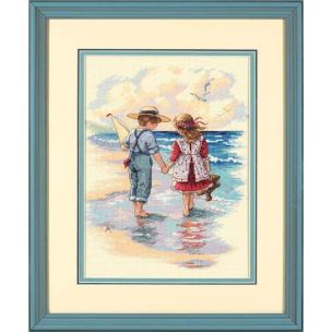 **-Holding Hands Counted Cross Stitch Kit-** ##-Dimensions D13721-##