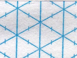 **-Quickscreen Foundation 15m90cm :: Triangle-** ##-Vlieseline 2v306-##