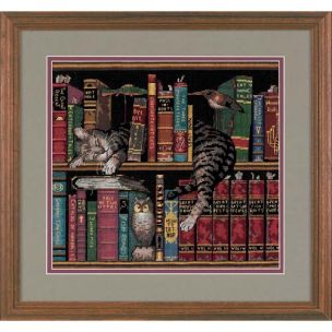**-Frederick The Literate Counted Cross Stitch Kit-** ##-Dimensions D35048-##