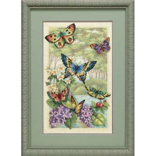 **-Butterfly Forest Cross Stitch Kit-** ##-Dimensions D35223-##