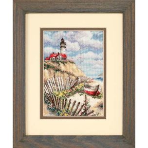 **-Cliffside Beacon Cross Stitch Kit-** ##-Dimensions D65021-##