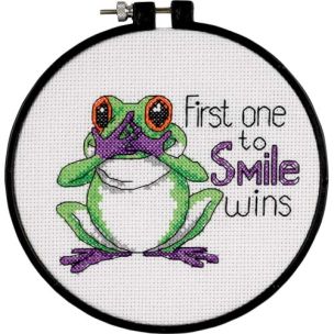 **-First One To Smile Beginners Cross Stitch Kit-** ##-Dimensions D73519-##