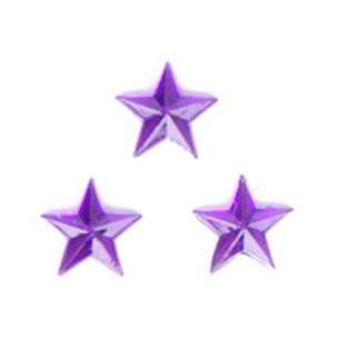 **-Glue-on Acrylic Stones-** 6mm Star ##-Trimits B6042-----##