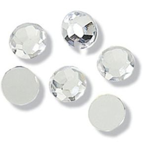 **-Clip On Or Sew On Rhinestones-** 8mm Round ##-Trimits CB140X-##