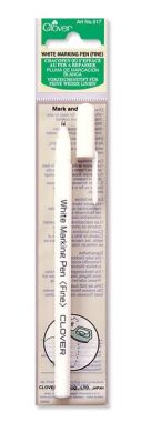 **-Marking Pen Fine White-** ##-Clover CL517-##