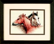 **-Mini Counted Horse Pals-** ##-Dimensions D65030-##