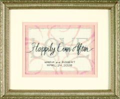 **-Happily Ever After Wedding Record Mini Counted Cross Stitch Kit-** ##-Dimensions D65045-##