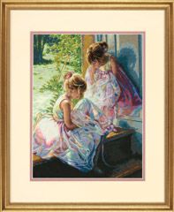 **-Ballerina Dreams Gold Counted Cross Stitch Kit-** ##-Dimensions D70-35280-##