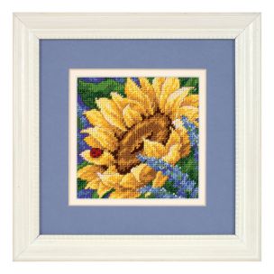 **-Sunflower And Ladybug Needlepoint/Tapestry Kit-** ##-Dimensions D17066-##