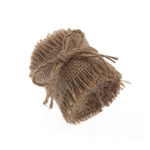 **-Small Natural Hessian Ribbon Fabric pack of 3 Rolls-** ##-Groves and Banks EHENG027-##