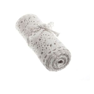 **-White Cotton Lace Trimming Pack of 3 Rolls-** ##-Groves and Banks EHENG38-##