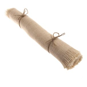 **-Large Cream Hessian Fabric Pack of 3 Rolls-** ##-Groves and Banks EHENG48-##