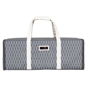 **-Die Cut Storage Case-** Grey with Geometric Print, Carry Bag for Cricut, Brother, Silhouette and Most Diecut Machines ##-Everything Mary EVM12400-2-##