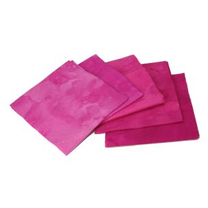 **-Pink Textured Pattern of 5 Cotton Fat Quarters-** ##-Sewing Online FE0094-##