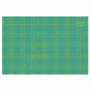 **-Olfa Self-Healing 2-Sided Rotary Cutting Mat Imperial/Metric Grid 87.5 x 57.5 cm-** ##-Olfa RM-IC-M-RC-##