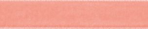 **-Berisfords Coral Velvet Ribbon (5m spool)-** ##-Berisfords Ribbon R1025----9618-5-##