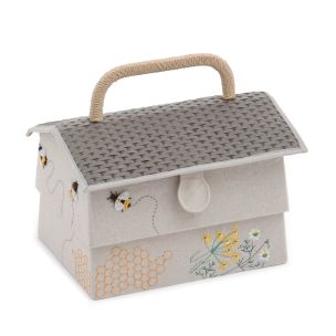 **-HobbyGift HGNOV347 Novelty Bee Hive Sewing Box 19 x 29 x 19cm-** ##-Hobby Gift HGNOV-347-##