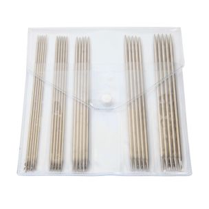 **-Nova Metal: Knitting Pins: Sets of 5: Double Ended: Set: 10cm-** ##-Knitpro KP10620-##