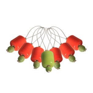 **-Zooni: Bead Stitch Markers: Orange Lily-** ##-Knitpro KP10931-##