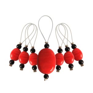 **-Zooni: Bead Stitch Markers: Tangerine-** ##-Knitpro KP10934-##