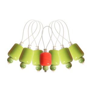 **-Zooni: Bead Stitch Markers: Holly-** ##-Knitpro KP10936-##