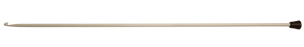 **-Waves Grey Aluminium Tricot Afghan Single Ended Crochet Hook-** ##-Knitpro KP3082-0-6--##