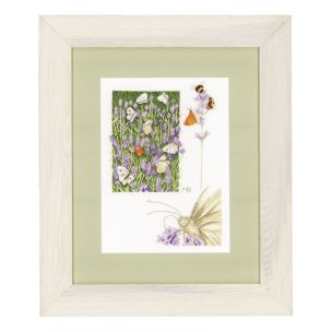 **-Counted Cross Stitch Kit: Lavender Field (Aida)-** ##-Lanarte PN-0147505-##