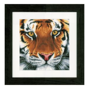**-Counted Cross Stitch Kit: Tiger (Aida)-** ##-Lanarte PN-0156104-##