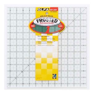**-Quilting Rule: Non-slip: Square: 12.5 x 12.5 inch-** ##-Olfa QR12S-##