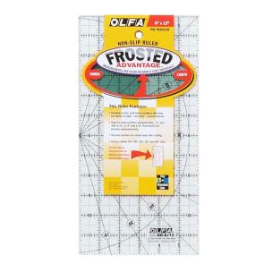 **-Quilting Rule: Non Slip: 6 x 12 inch-** ##-Olfa QR612-##