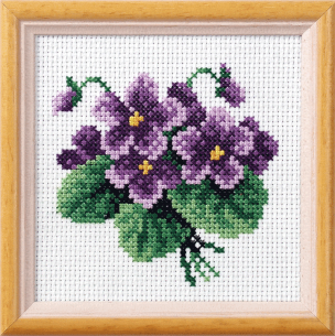**-Cross Stitch Kit Viola-** ##-Orchidea ORC-7518-##