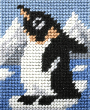 **-Embroidery Kit Baby Penguin-** ##-Orchidea ORC-9727-##