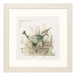 **-Lanarte PN-0007950 Watering Can Counted Cross Stitch Kit-** ##-Lanarte PN-0007950-##