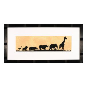 **-Lanarte PN-0008168 Parade Of Wild Animals Counted Cross Stitch Kit-** ##-Lanarte PN-0008168-##