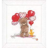 **-Counted Cross Stitch Kit: Beautiful Balloons-** ##-Vervaco PN-0143713-##