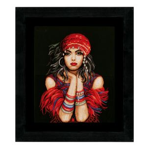 **-Lanarte PN-0144529 Gypsy Girl Counted Cross Stitch Kit-** ##-Lanarte PN-0144529-##