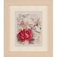 **-Counted Cross Stitch Kit-** Rose ##-Vervaco PN-0145133-##