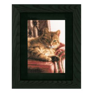 **-Lanarte PN-0146177 Relaxed Tabby Counted Cross Stitch Kit-** ##-Lanarte PN-0146177-##