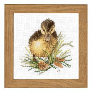 **-Lanarte PN-0146975 Duckling I Counted Cross Stitch Kit-** ##-Lanarte PN-0146975-##