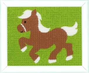 **-Canvas Kit Pony-** ##-Vervaco PN-0148056-##