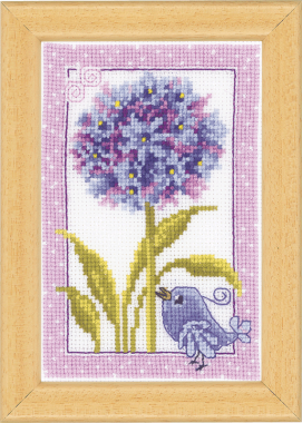 **-Counted Cross Stitch Kit Agapanthus-** ##-Vervaco PN-0003759-##