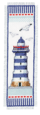 **-Counted Cross Stitch Kit Bookmark Lighthouse-** ##-Vervaco PN-0144279-##