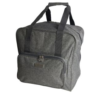 **-Large Overlocker Bag-** Heather Grey | 38 x 36 x 33cm | Carry Bag for Janome, Brother, Singer, Bernina and Most Overlockers ##-Sew Stylish PT650-HEATHER-GREY-##