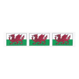 **-Berisfords Red-** White & Green Welsh Dragon Flag Ribbon (20m spool) ##-Berisfords Ribbon R13666----1-##