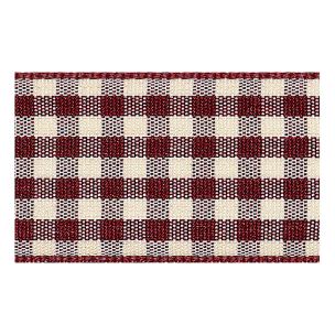 **-Berisfords 25mm Natural Gingham Ribbon (20m spool)-** ##-Berisfords Ribbon R1438-25----##