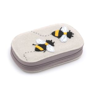 **-HobbyGift TK05A\347 | Bee Zip Sewing Kit | Contents Included! | 14 x 10 x 3cm-** ##-Hobby Gift TK05A-347-##