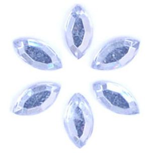 **-Glue-on Acrylic Stones-** 8x4mm Oval ##-Trimits B6039-----##