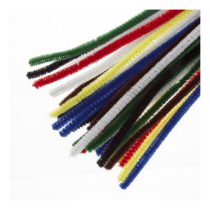 **-Straight Chenille: 15cm x 4mm: Multi: 1000 pcs-** ##-Trimits ST415-##