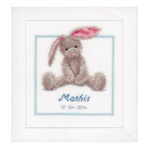 **-Counted Cross Stitch: Cute Bunny-** ##-Vervaco PN-0144493-##